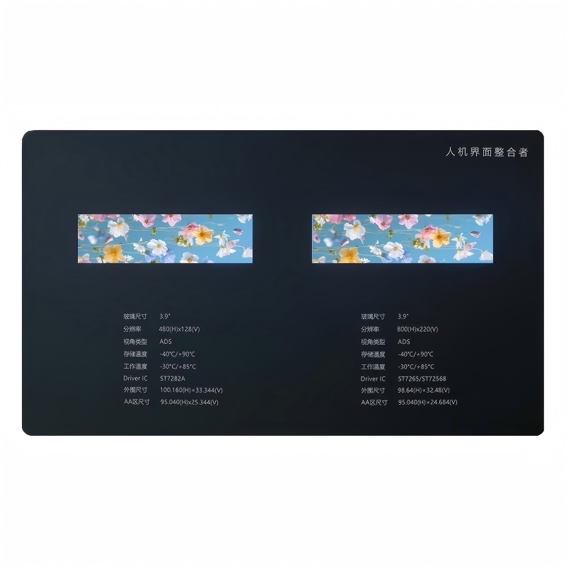 3.9” टीएफटी